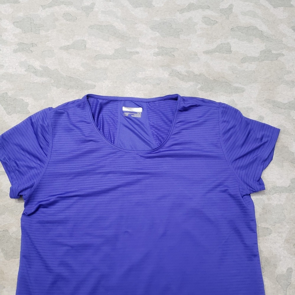 Marmot Top Womens Large Purple Pullover Short Sleeve - Picture 3 of 10
